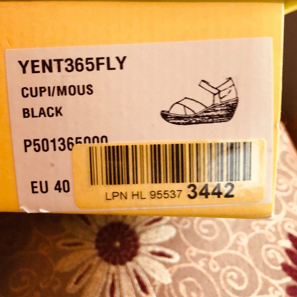Fly London Yent365fly Wedge Sandal - Size 40 (9 -9.5) - Picture 9 of 9